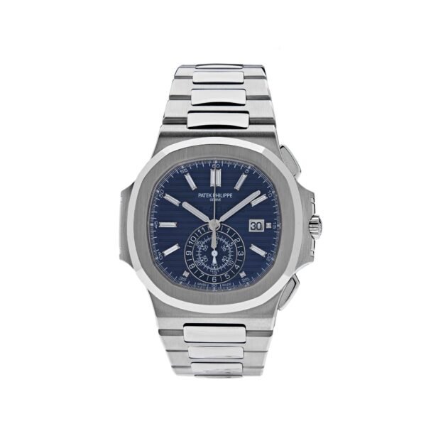 Patek Philippe Nautilus 5976/1G-001 '40th Anniversary' Chronograph White Gold Blue Diamond Dial Limited Edition (2018)