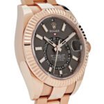 Rolex Sky-Dweller 326935 Rose Gold Rhodium Slate Grey Dial
