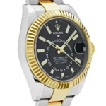 Rolex Sky-Dweller 326933-0002 Stainless Steel Yellow Gold Black Dial (2020)