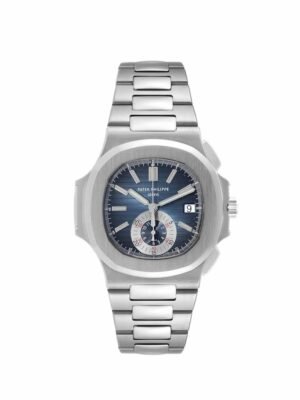 Patek Philippe Nautilus 5980/1A-001 Chronograph Stainless Steel Blue Dial