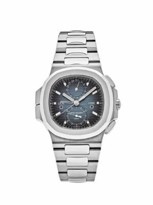 Patek Philippe Nautilus 5990/1A-011 'Travel Time' Flyback Chronograph Stainless Steel Blue Dial (2024)