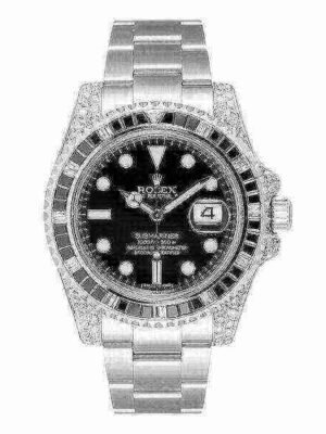 Rolex Submariner M126610LN-0006 Silver Black Diamond 40mm