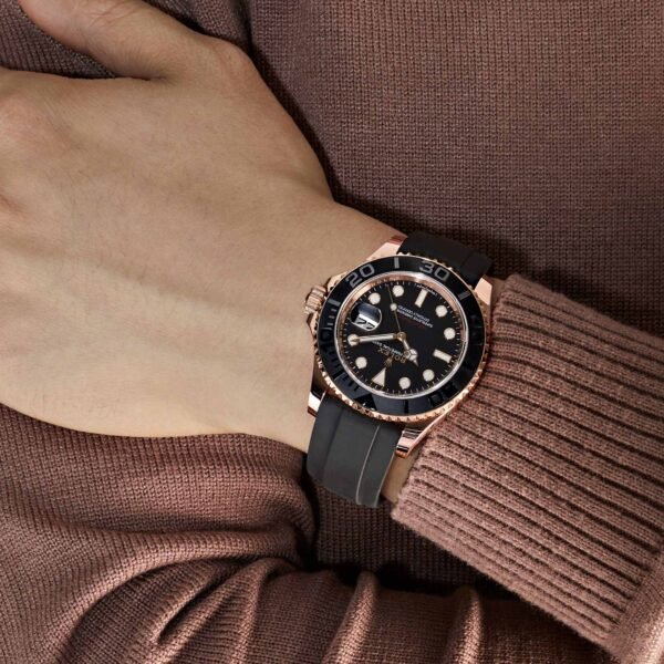 Rolex Yacht-Master 116655 Rose Gold Black Dial