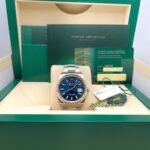 Rolex Datejust 126234 White Gold Stainless Steel Blue Dial Oyster