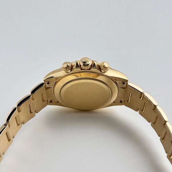 Rolex Daytona 116508 Yellow Gold Blue Racing Arabic Dial