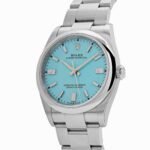 Rolex Oyster Perpetual 126000 Stainless Steel Baby Blue Dial