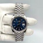 Rolex Datejust 126234 White Gold Stainless Steel Blue Dial Jubilee