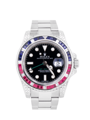 Rolex GMT-Master II 116759SARU White Gold Black Dial