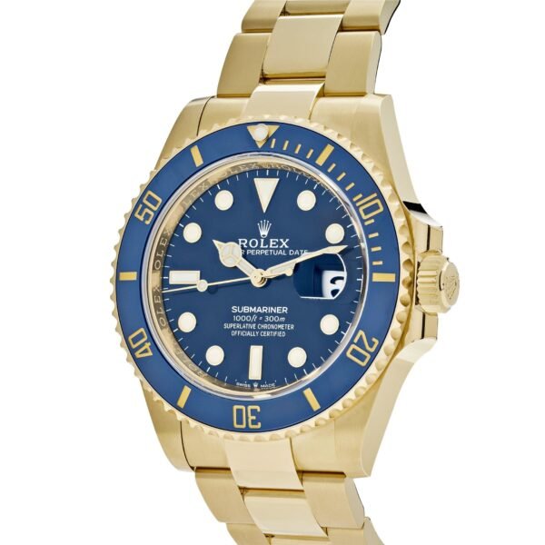 Rolex Submariner Date 126618LB Yellow Gold Blue Dial
