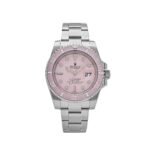 Rolex Submariner Date 116610LN Stainless Steel With Aftermarket Custom Made Pink Dial
