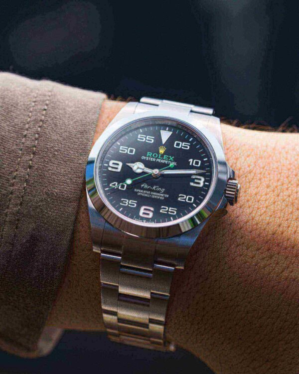 Rolex Air King 126900-0001 40mm Stainless Steel Automatic Black Dial