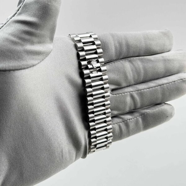 Rolex Day-Date 228206 Platinum Blue Dial