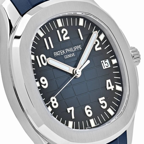 Patek Philippe Aquanaut 5168G-001 White Gold Blue Dial