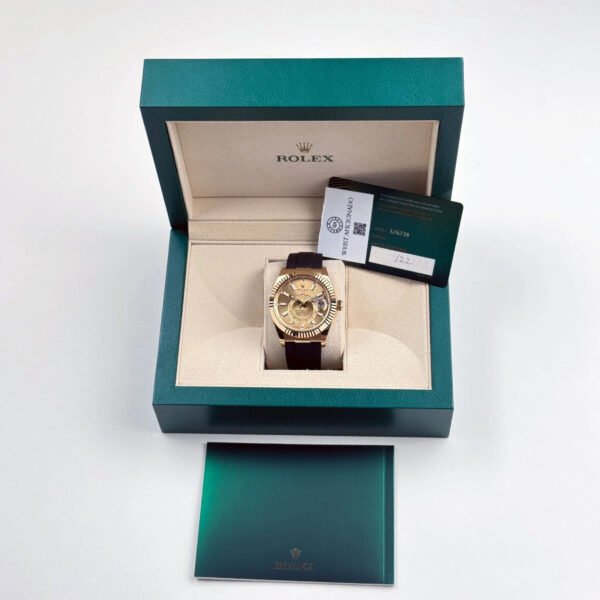 Rolex Sky-Dweller 326238 Yellow Gold Champagne Dial