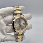 Rolex Datejust 126303 Stainless Steel Yellow Gold Silver Dial