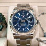 Rolex Sky-Dweller 326934-0003 42mm Blue 18k White Gold
