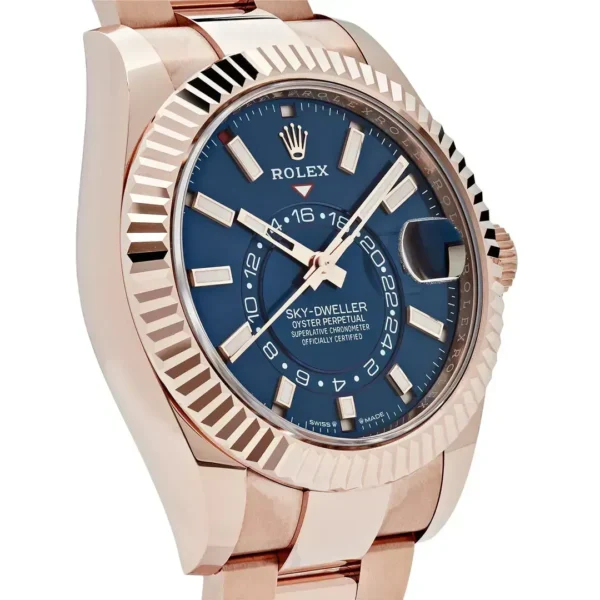 Rolex Sky-Dweller 336935-0001 Rose Gold Blue Dial
