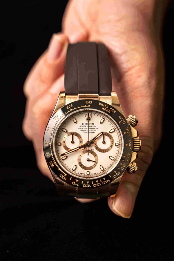 Rolex Cosmograph Daytona 116518LN-0041/33 40mm 18ct Yellow Gold Automatic White Dial