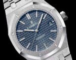 Audemars Piguet Oak Selfwinding Blue dial, 37mm, Stainless steel, 15450ST.OO.1256ST.03
