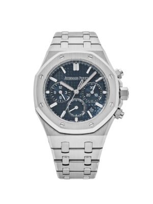 Audemars Piguet Royal Oak 26715ST.OO.1356ST.01 Selfwinding Chronograph Stainless Steel Blue Dial