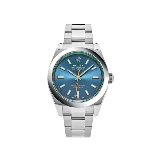 Rolex Milgauss 116400GV Stainless Steel Blue Dial