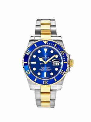 Rolex Submariner Date 116613LB Stainless Steel Yellow Gold Blue Dial