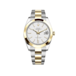 Rolex Datejust 126303 Stainless Steel Yellow Gold White Dial
