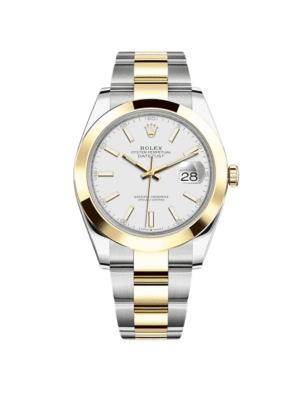 Rolex Datejust 126303 Stainless Steel Yellow Gold White Dial
