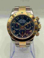Rolex Cosmograph Daytona 116523-0045 Stainless Steel and Yellow Gold Blue Dial