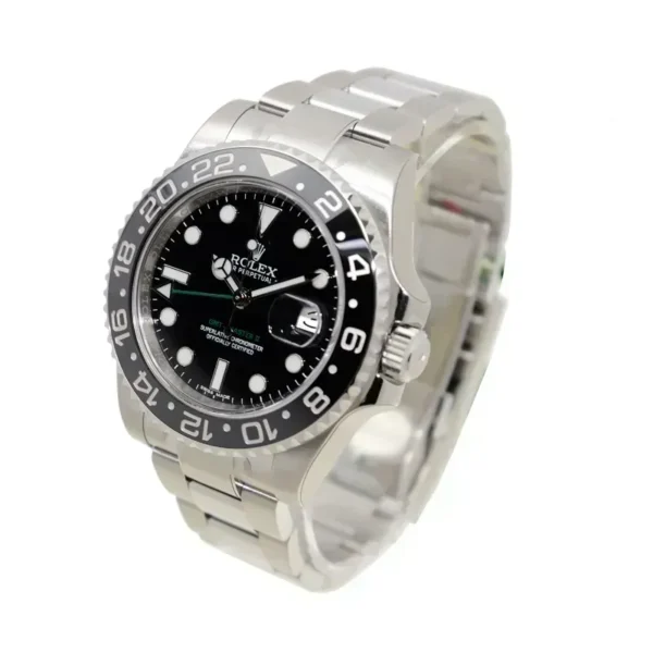 Rolex GMT Master II 116710LN-78200 40mm Steel Automatic Black Dial