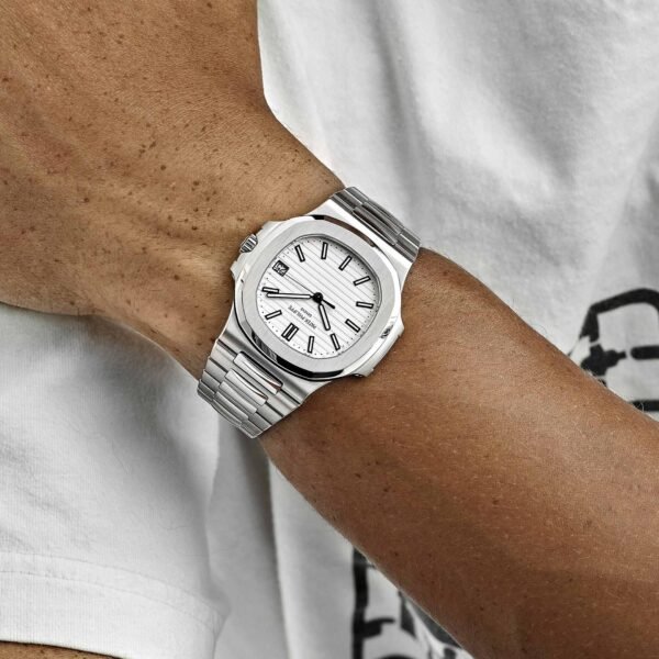 Patek Philippe Nautilus 5711/1A-011 'Tiffany & Co.' Stainless Steel White Dial