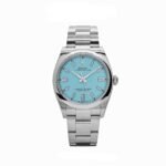 Rolex Oyster Perpetual 126000 Stainless Steel Baby Blue Dial