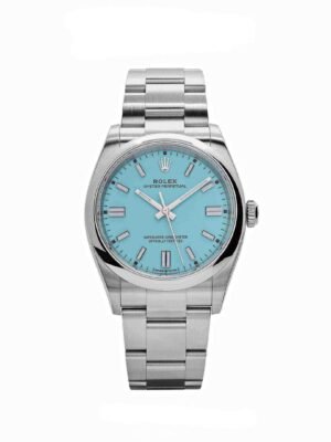 Rolex Oyster Perpetual 126000 Stainless Steel Baby Blue Dial