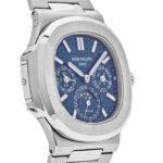 Patek Philippe Nautilus 5740/1G-001 'Tiffany & Co.' Perpetual Calendar Moon Phases White Gold Blue Dial