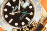 Rolex GMT Master II 116718LN-78208 40mm Yellow Gold Stainless Steel Automatic Black Dial