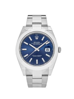 Rolex Datejust 126300 Stainless Steel Blue Dial Oyster