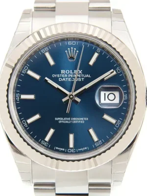 Rolex Oyster Perpetual Datejust 126334-0001 41mm Blue Dial Automatic