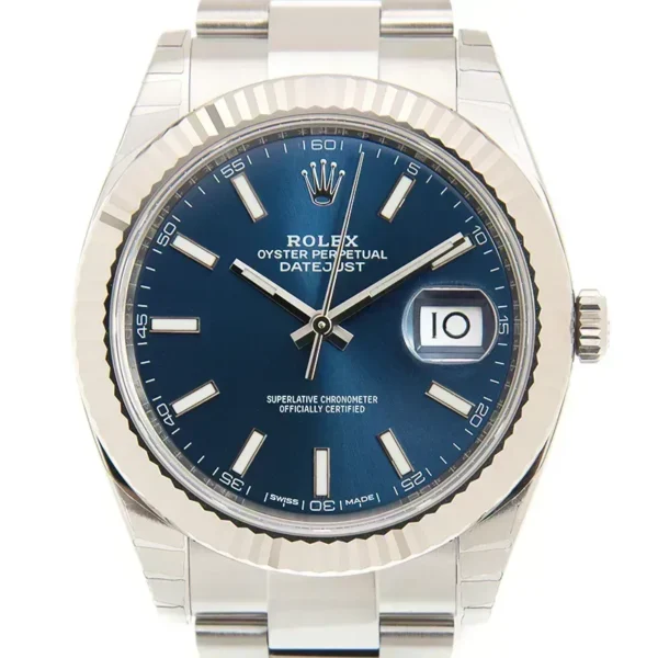 Rolex Oyster Perpetual Datejust 126334-0001 41mm Blue Dial Automatic